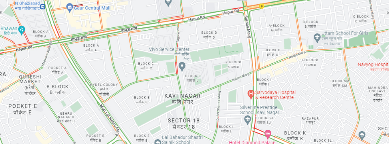 ghaziabad Map